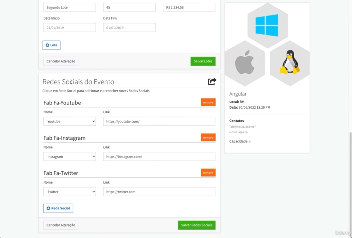 Projeto ASP.NET API com Angular